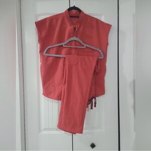 Figs Rafaela Scrub Top and Pants -XS